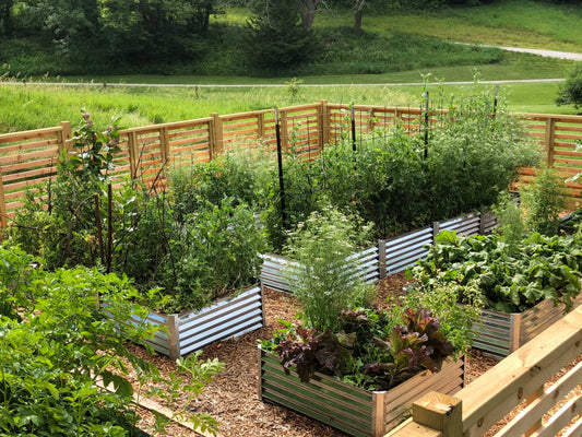 landscape integration of garden beds