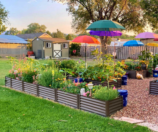 metal garden beds for all styles of gardens