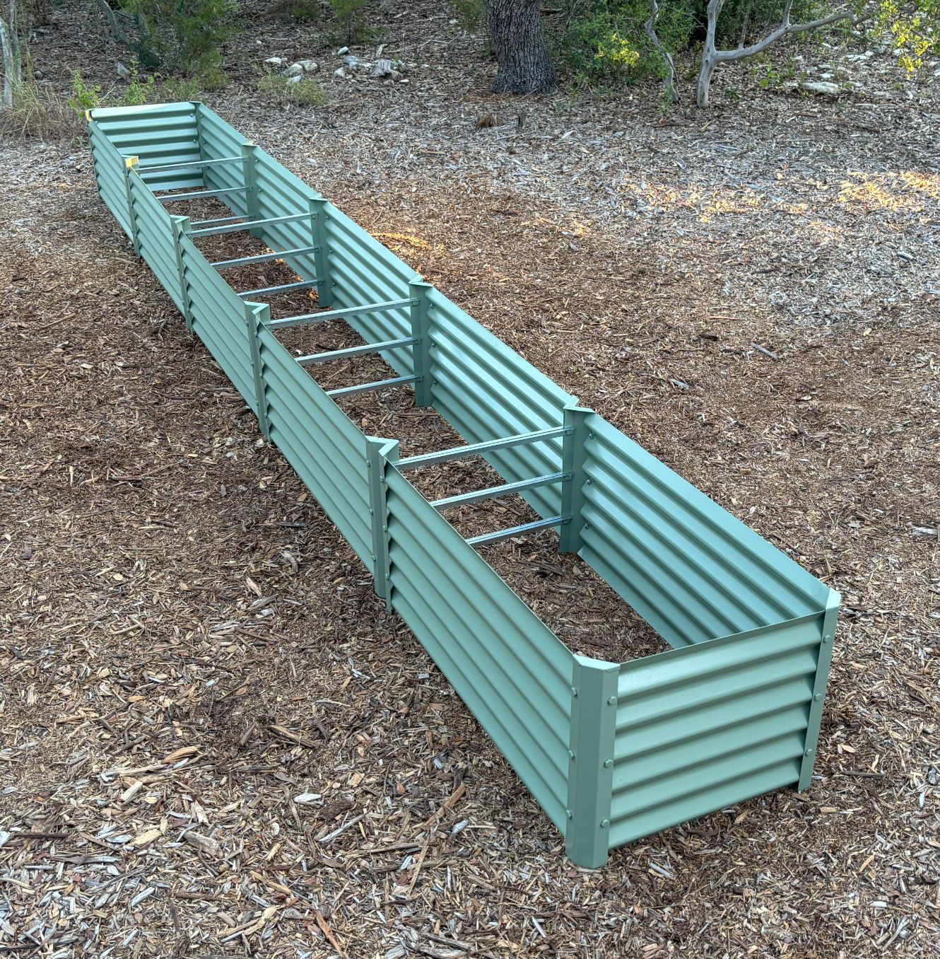 narrow sage sandia garden bed