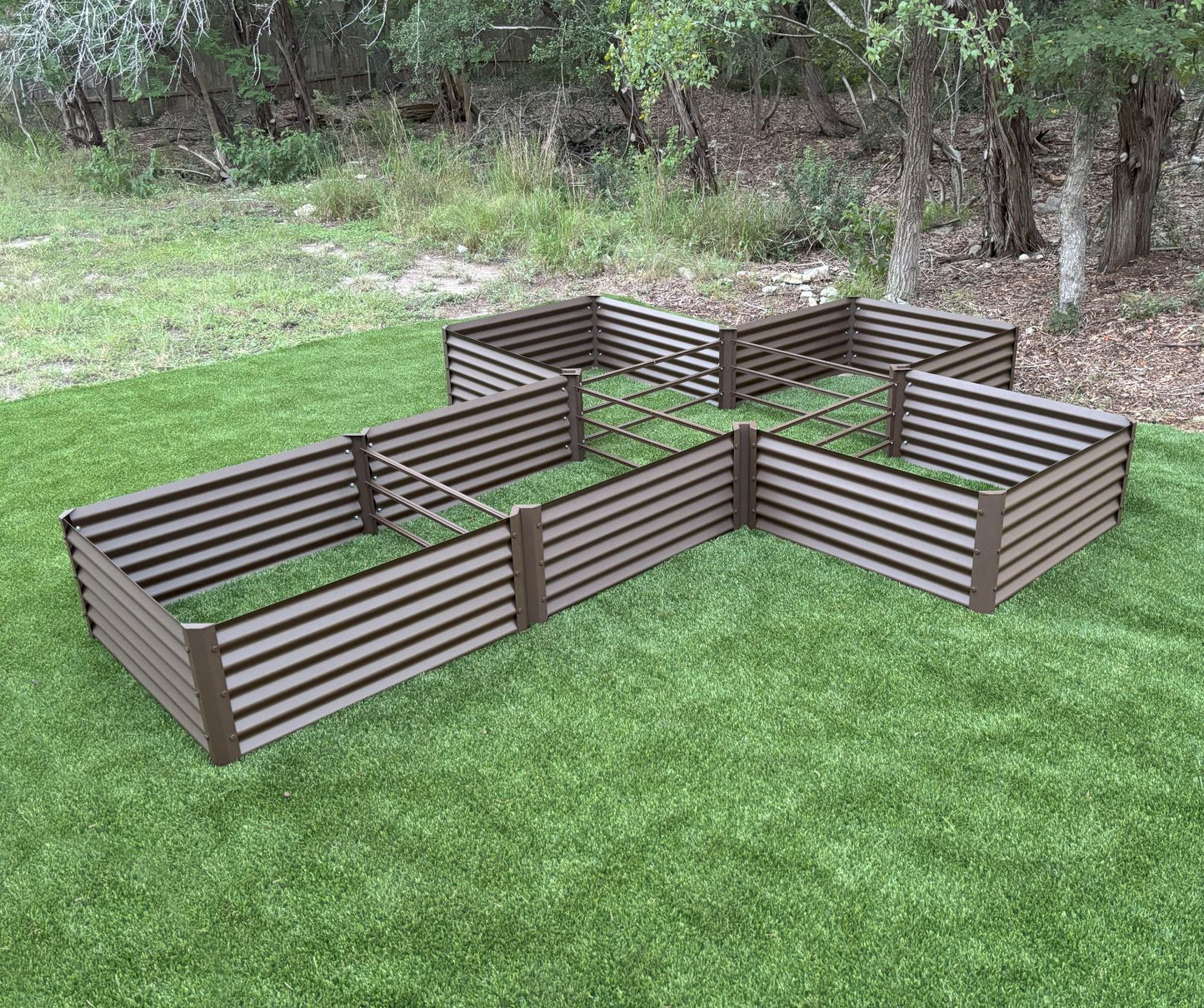 rustic cross garden bed alt view 1