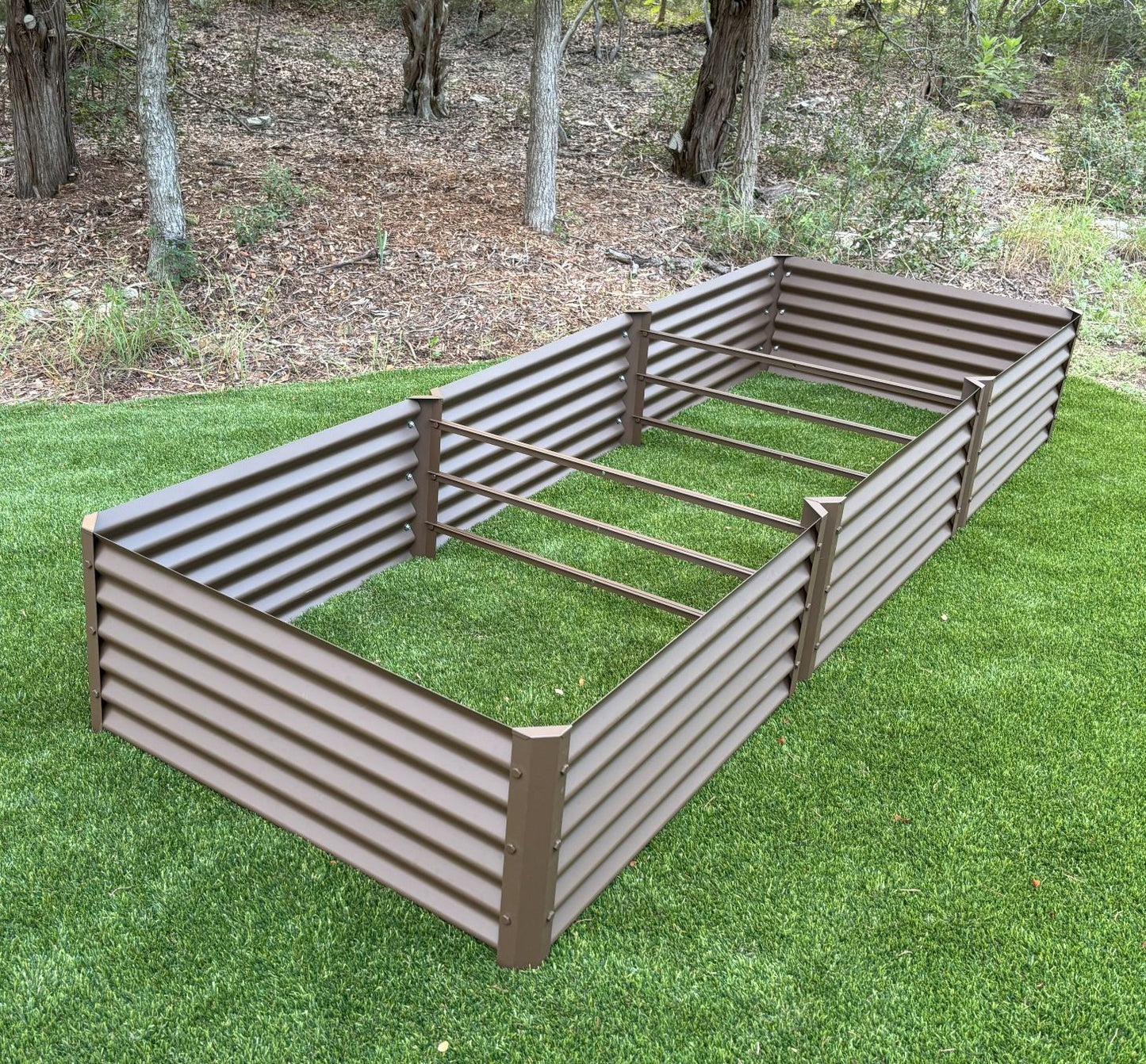 rustic largo garden bed