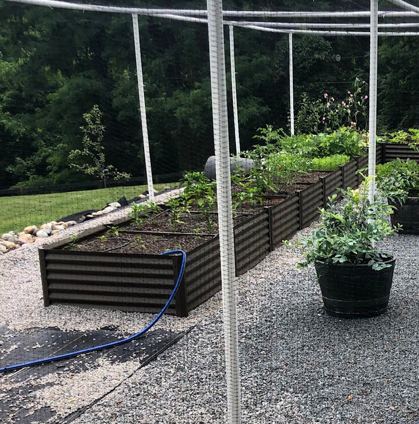 Rustic Extenders can make your raised beds as long as you want them