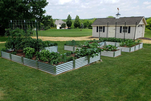 metal garden beds