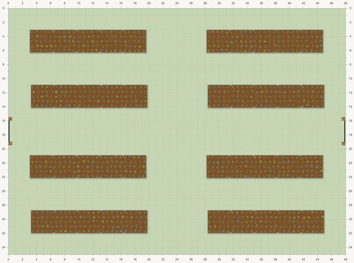 48' × 35' Layout