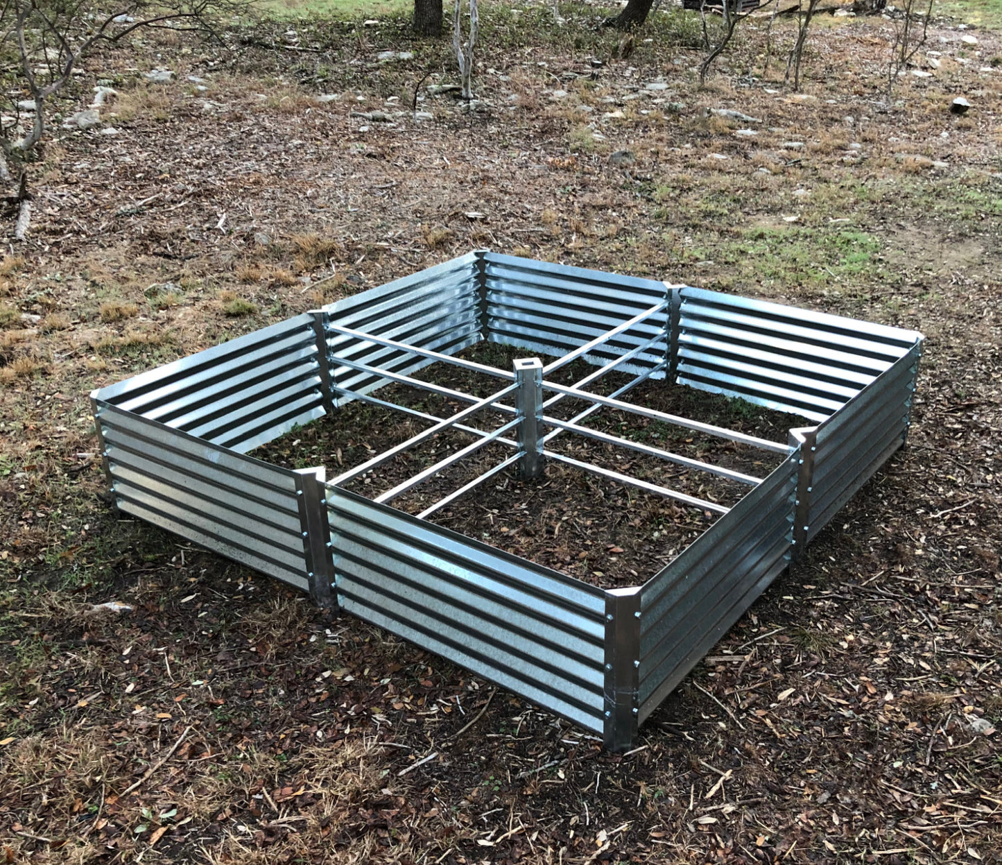 cerro garden bed after installation