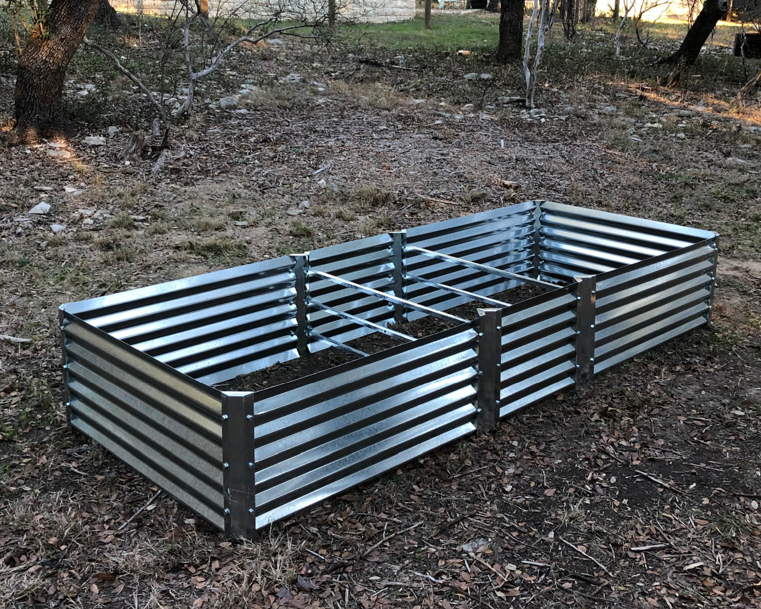 installed exacto garden bed