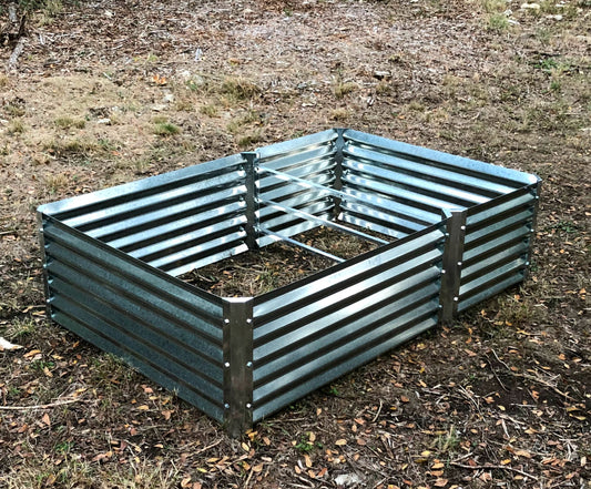 medio garden bed installed