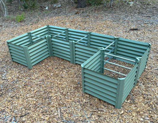 mini sage wide u garden bed