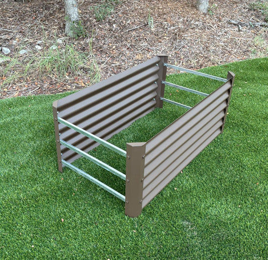 narrow rustic extender for garden beds
