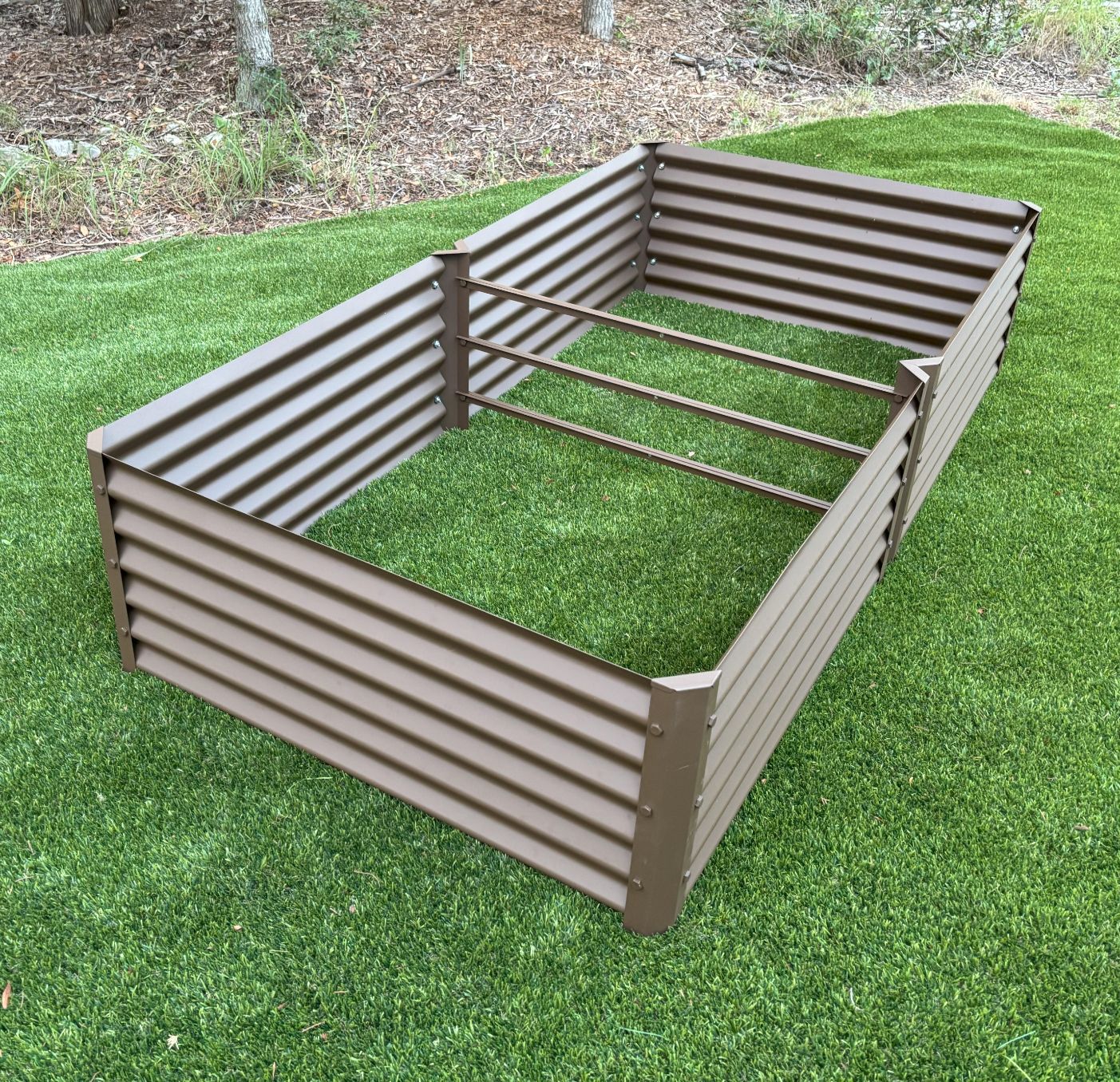 rustic grande garden bed