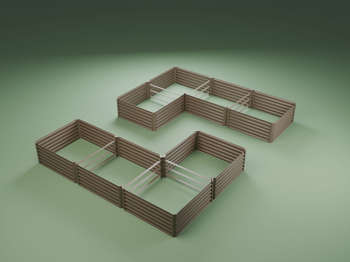 rustic maze garden