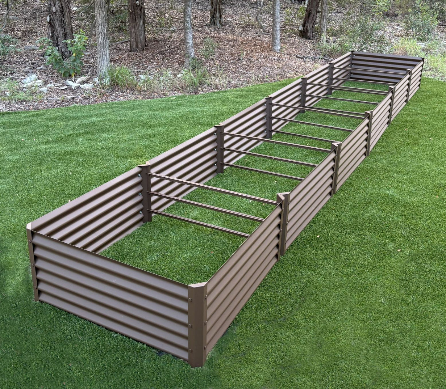 rustic zapallo garden bed
