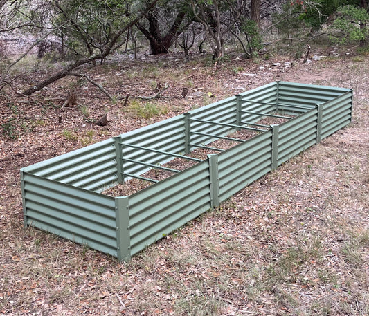 sage fresa garden bed installed