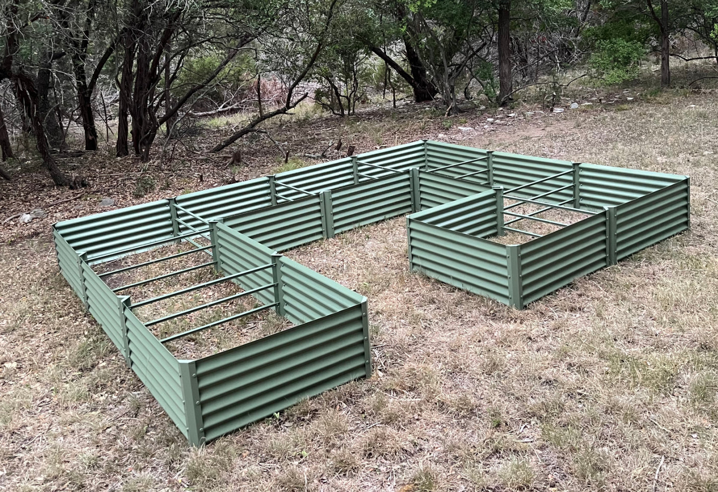 sage mezcla garden bed installed