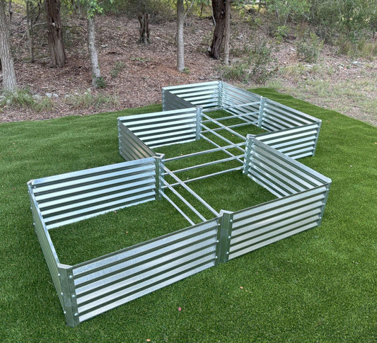 step garden bed