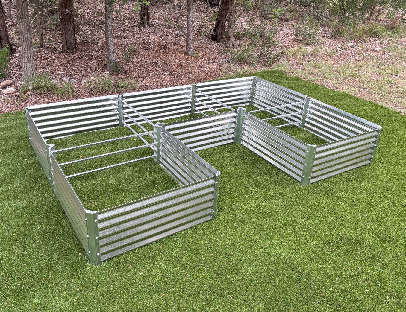 U Shape garden bed